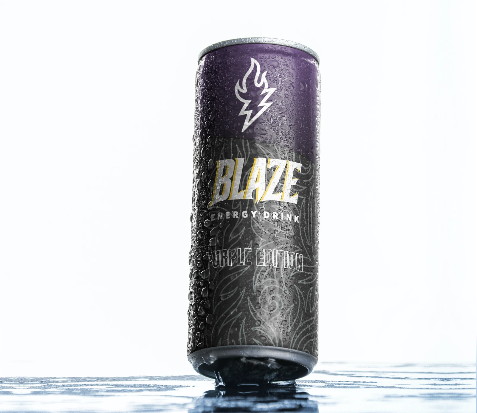 BLAZE energy drink packaging concept